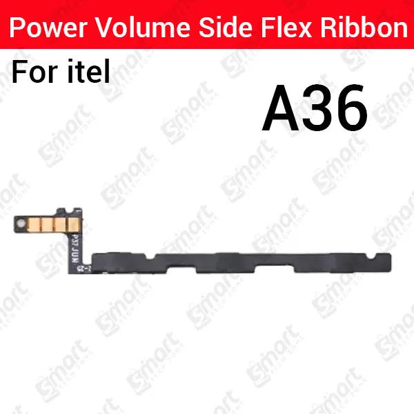 Itel%20A05s%20A26%20A33%20A36%20A49%20A55%20A60%20A70%20P11%20P13%20P33%20P40%20S12%20S23%20S23+%20S33%20Power%20on%20/%20off%20Switch%20Button%20Side%20Volume%20Up%20Down%20Buttons%20Flex%20Cable%20Replacement%20Parts%20-%20Image%202