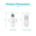 OIMG E27 Smart Light Bulb Adapter Lamp Holder Base  Wireless Control With 30M Remote Distance. 