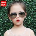 LeonLion 2023 Classic Vintage Sunglasses Children Colorful Mirror Glasses Boys/Girls Metal Frame Kids Cute Outdoor Eyeglasses. 