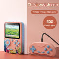 500 In 1 Games Mini Portable 3.0 Inch Retro Video Game Console Classic Pocket Game Console for Kids Gift.