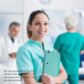Nursing Clipboard Foldable, 3 Layers Nurse Clipboard with Nursing Edition Trifold Clipboard,Mint Green Easy Install. 