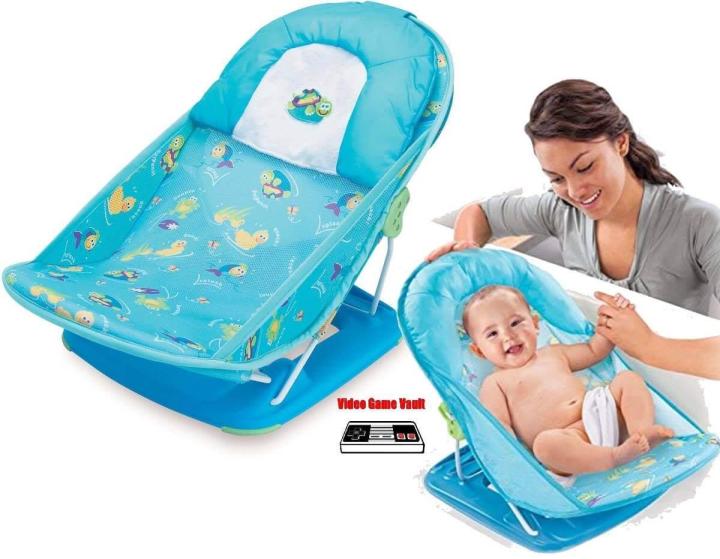 Baby%20Bather%20/%20Bath%20Seat%20For%20Newborn%20/%20Infant-Pillow%20included%20-%20Image%202