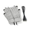 Heated Gloves Winter Thermal Warm Gloves With Built In Heating Sheet USB Powered Soft Durable Winter Work Gloves For Men Women. 