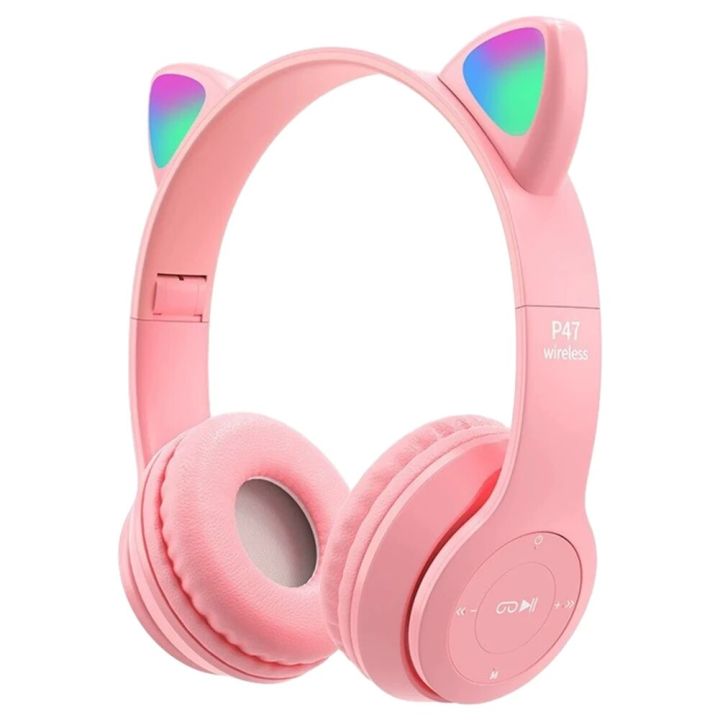 Cute%20Cat%20Ears%20Earphones%20Bluetooth%20Wireless%20Bluetooth%20Headset%20Gaming%20Foldable%20Stereo%20Music%20Wireless%20Headphones%20LED%20EarBuds%20Sports%20-%20Image%207