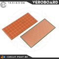 Veroboard Parallel Line Vero Board 14.5×6.5cm Stripboard For Prototyping Designing Weld Soldering and Electronics..
