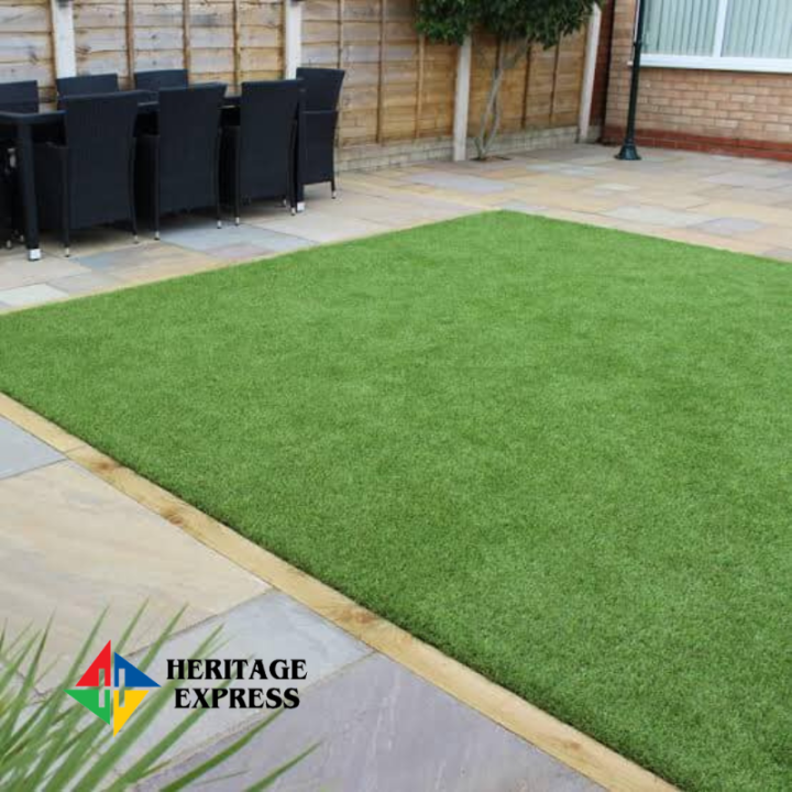 6.7 X 4 FEET - High Density Grass Carpet mat for Covering Garden, Wall, Terrace, Balcony,  Lawn 25 mm  Green