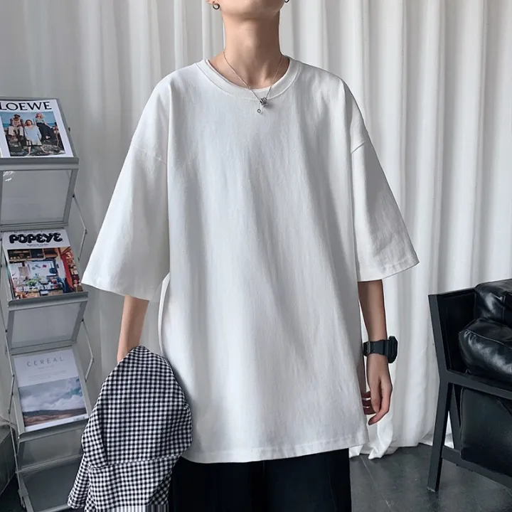 100%25%20Cotton%20T%20Shirts%20Mens%20Summer%20Basic%20Clothing%20Teen%20Oversized%20Solid%20Color%20Top%20Tees%20Womens%20Simple%20Casual%20Streetwear%20-%20Image%205