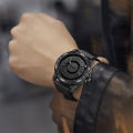 DOM Trendy Concept New Personality Men's Watch Creative Rolling Pointer Magnetic Men's Fashion Watch Waterproof M-1726.