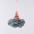 Ice Cream Loofah Sponge Bath Puff Soft Ball Body Exfoliate Wash Shower Sponge. 