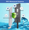 1PCS Long Range 5G 4G LTE 3G GSM Antenna Outdoor Omni Aerial RP SMA Male TS9 Waterproof Magnetic Antenna for Wifi Router Modem.