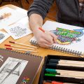 Colore 60 Colors Colored Pencils Set Wooden Drawing Painting Pens Art Supplies - multicolour.
