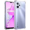 Realme C31 Camera Protection Premium Silicone Case Crystal Clear Soft TPU Ultra-Thin Transparent Flexible Protective Mobile Phone Back Cover. 