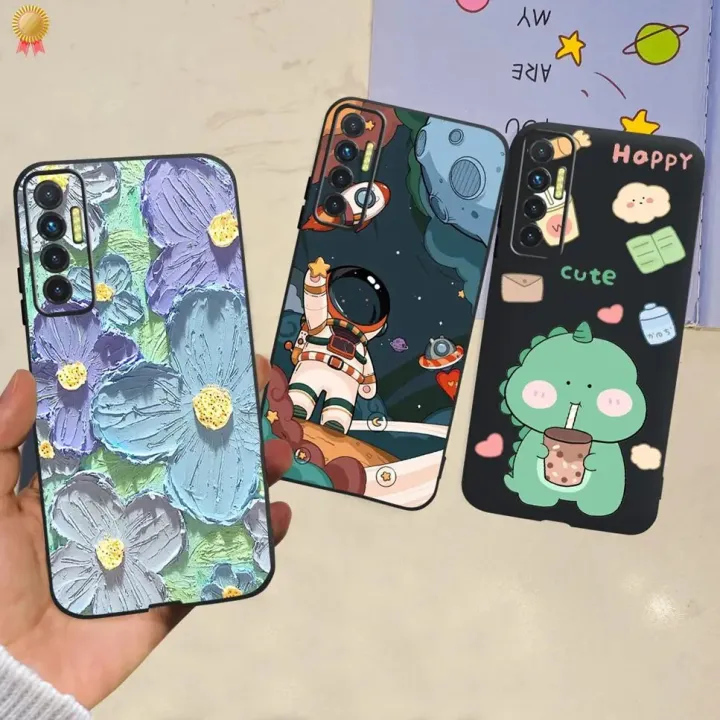 For%20Tecno%20Camon%2017%20Pro%20Case%20Fashion%20Cartoon%20Astronaut%20Soft%20TPU%20Silicone%20Back%20Cover%20Tecno%20Camon%2017P%2017Pro%20Camon17%20Phone%20Case%20Capa%20-%20Image%202