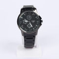 Titsot brand new 1853 model Black Stainless Steel Watch for men.