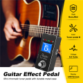 -901 Guitar Tuner Effect Pedal Mini Chromatic True Bypass.
