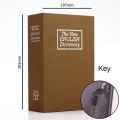 Dictionary Mini Book Safe Security Key Locker Money Hidden Secret Safe Key Safe Box Cash Money Coin Storage Jewellery Lock Box. 