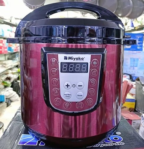 10 Liter Miyako Electric Pressure Cooker EPC-1017 With 12 Cooking Setup