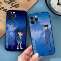 【Healer DingD】 Anime Detective Conan Phone Case For Iphone 14 13ProMax 11 12 Pro Max Mini Xr X XsMax 6 6s 7 8 Plus Shell Cover.