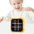 3-in-1 TIC-TAC-TOE Bolt Game for Educational and Memory Growth Handheld Puzzle Game Console Board Games for Kids and Adults.