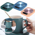 【No-Questions-Asked Refund】 Water Heating Pad Electric Heater Mug Mat Home Coaster Desktop Warmer Desktop Warmer Cup Heater Constant Temperature Water.