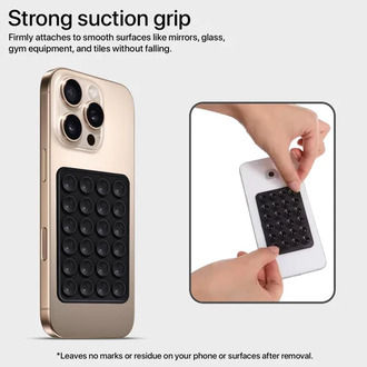 Strong Grip Silicone Phone Holder â Adhesive Suction Mount, Anti-Slip Hands-Free Stand | Multicolor
