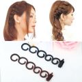Women Curling Disk Centipede Styling Braid Clip Hair Accessory DIY Hairstyle Styling Women Twist Hair Clips Braiding Tools Fashion Twist Plait Hair Braid Magic Hair Twist. 
