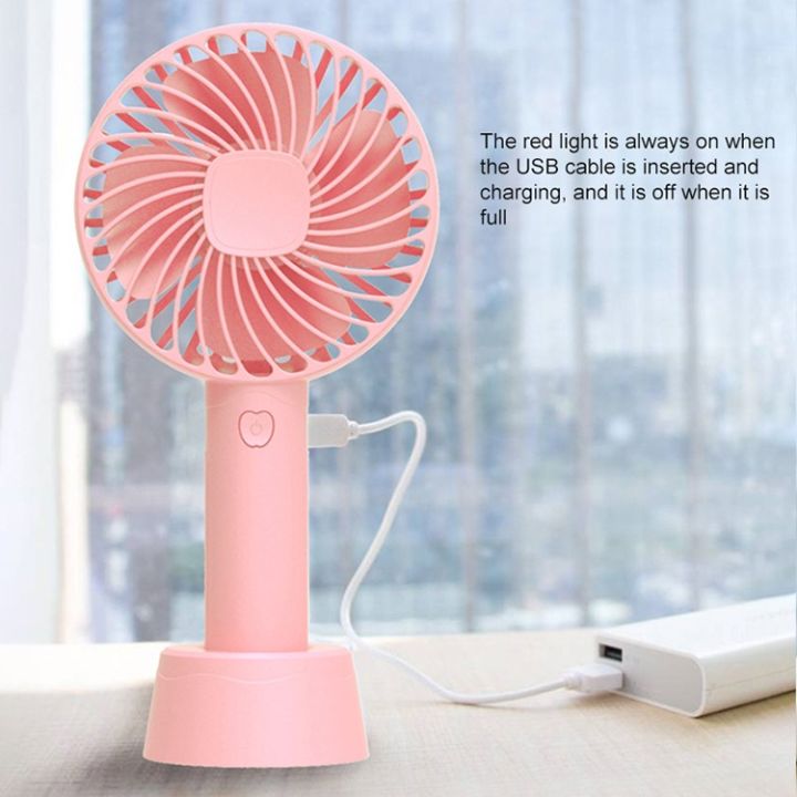 Mini USB Lithium Battery Rechargeable Hand Fan