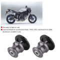 6mm Motorcycle CNC Rear Stand Swing Arm Spool Sliders Swingarm Bobbins. 