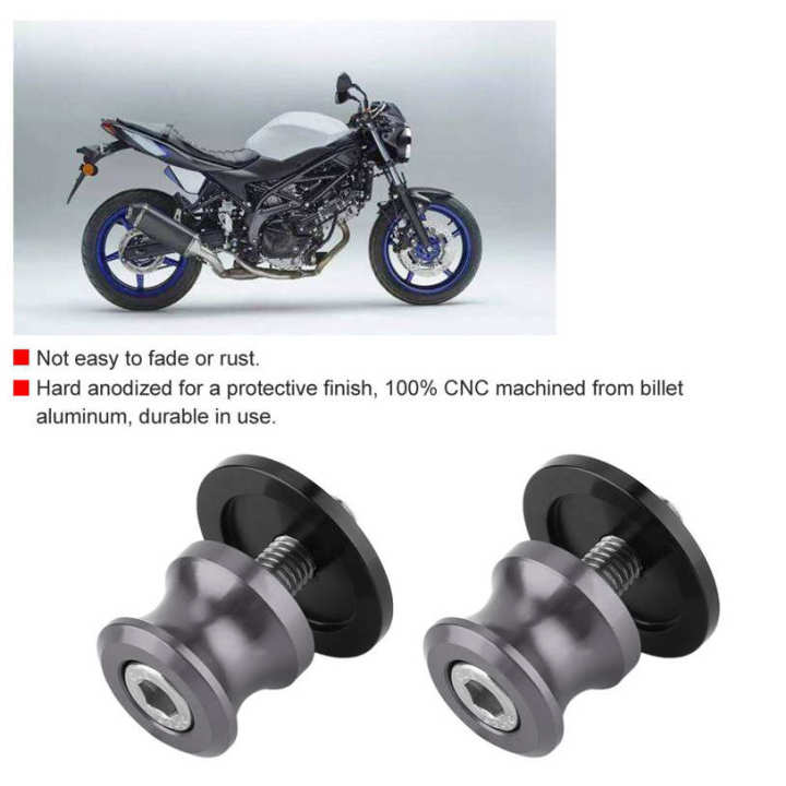 6mm%20Motorcycle%20CNC%20Rear%20Stand%20Swing%20Arm%20Spool%20Sliders%20Swingarm%20Bobbins%20-%20Image%204