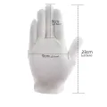 2 Pairs White Formal Gloves Men White Cotton Uniform GlovesTuxedo Honor Guard Parade Cosplay Costume Inspection Mitten Gloves. 