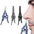 Nose Hair Scissors Stainless Steel Round Head Beauty Trimmer Nose Hair Trimmer Portable Ergonomics Nose Hair Cutter Luyo. 