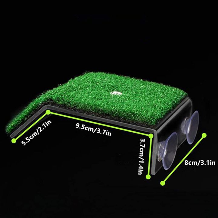 Lawn%20Turtle%20Basking%20Platform%20Turtle%20Resting%20Basking%20Platform,%20Simulation%20Grass%20Turtle%20Ramp%20for%20Turtle%20Tank,%20Reptile%20S%20-%20Image%203