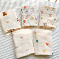 Muslin Squares Baby Gauze Cotton Printed Summer Blanket Swaddle Wrap Newborn Stuff Throw Blankets Baby Bedding Mulch. 