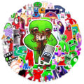 100pcs Garten of Banban Horror Game Cartoon Stickers Decals Kids Toys DIY Scrapbook Laptop Stationary Guitar Suitcase Sticker. 