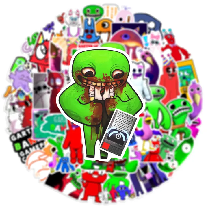 100pcs%20Garten%20of%20Banban%20Horror%20Game%20Cartoon%20Stickers%20Decals%20Kids%20Toys%20DIY%20Scrapbook%20Laptop%20Stationary%20Guitar%20Suitcase%20Sticker%20-%20Image%204