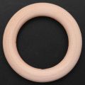 5x Wooden Ring For Crafting DIY Craft Jewelry Making 50mm.