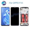 for OPPO F15 LCD Screen + Touch Digitizer Display 2400*1080 CPH2001 F15 LCD Screen Display. 