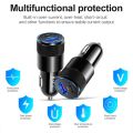 Dual USB Car Charger for iPhone 11 14 Xiaomi Samsung Quick Charge 3.1 Fast Charging Car-Charger Phone Charger Adapter in Car.
