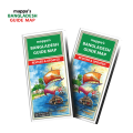 Bangladesh Guide Map (Normal Folding) Size 23"/36". 