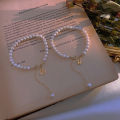 Pearl stylish Fortune Bracelet with Adjustable Bracelet. 
