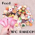 1pc Mini Cute Figures Blind Bag Toy Miniature Funny Candy Guess Tide Play Blind Box Creative Novel Funny Toy for Kids Adults Food Theme Mixed Surprise Bags. 