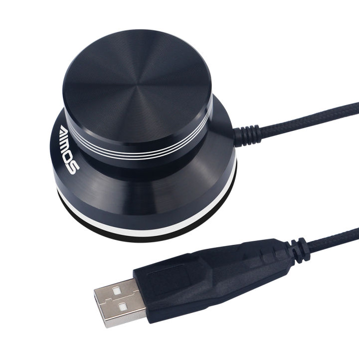 AIMOS%20USB%20Audio%20Volume%20Controller%20Knob,%20Volume%20Adjuster%20Rotary%20Computer%20Speaker%20Volume%20Control%20Switch%20For%20Win7/8/10/XP/Mac/Vista%20Android%20(Black)%20-%20Image%209