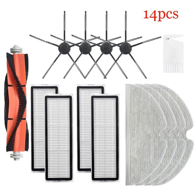 For%20jia%201T%20STYTJ02ZHM%20Vacuum%20Cleaner%20Robot%20Spare%20Parts%20Mop%20Cloth%20HEPA%20Filter%20Side%20Brush%20Main%20Brush%20Dust%20Box%20Water%20Tank-14pcs%20-%20Image%202