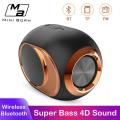 【Youyi】NYT wireless Bluetooth speakers portable TWS bass music surround outdoor Super Bass 4D speaker for laptop phone support TF aux USB FM. 