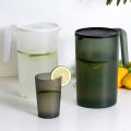 Pitcher Plastic Cold Water Bottle And Cups Set Home Large Capacity Water Jug. 