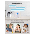 60-Minute Visual Timer for Kids, Time Management Tool Study Classroom Timer, Yellow.