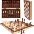 Chess Armory Chess Set 12" x 12" Wooden Chess Set Large Chess Board Set Unique Chess Game Includes Extra Queen Pieces Storage.