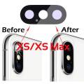 Back Rear Camera Glass Lens for iPhone X, XS, XS Max camera Replacement part.