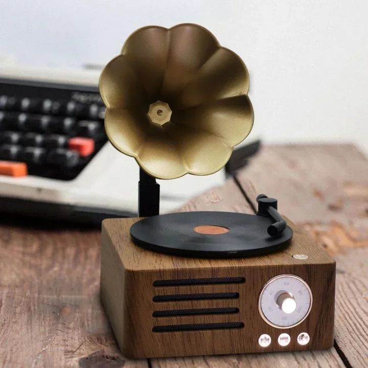 Retro%20Gramophone%20Shape%20Bluetooth%20Speaker%20Portable%20Box%20Wireless%20Speaker%20Outdoor%20for%20Sound%20System%20TF%20FM%20Radio%20Music%20MP3%20Subwoofer%20-%20Image%203