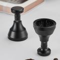 Press & Rotate Needle Powder Needle Coffee Grounds Needle Distributor Powder Press for Espresso Machine Handle 51mm.